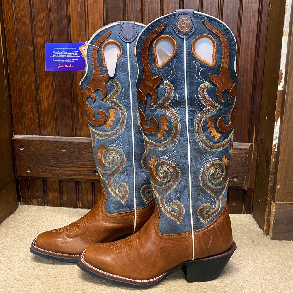 Womens tony lama buckaroo boots - NWT size 8
